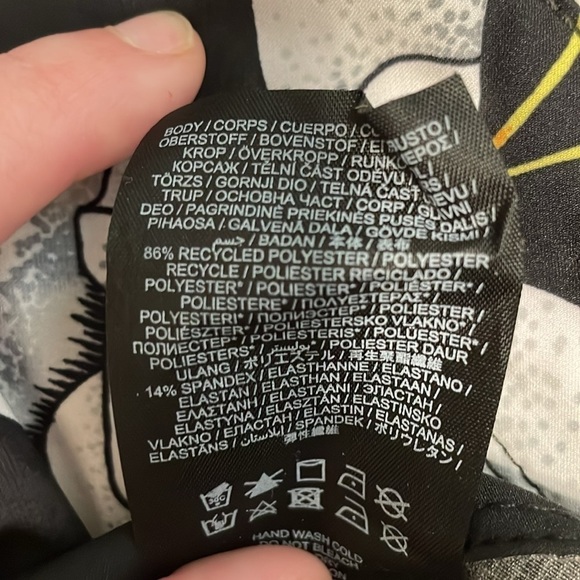 Hurley Black Tropical Floral Phantom Hawaiian Swim Board Shorts - Picture 9 of 14